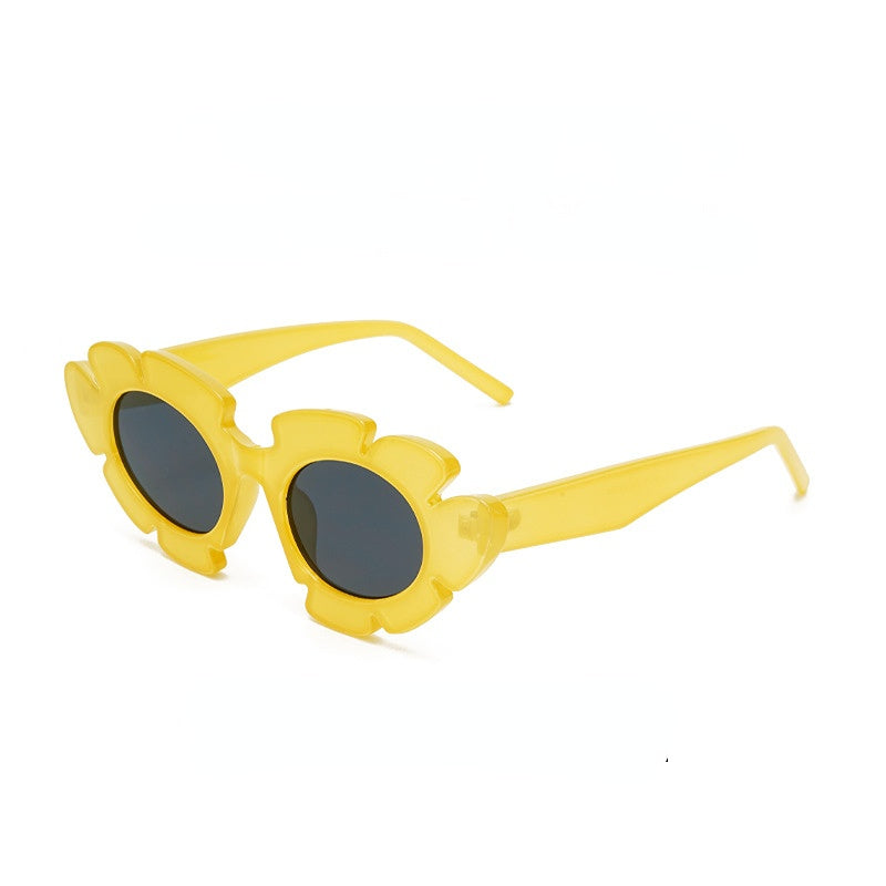 Venta al por mayor Protección UV Gafas de sol de PC de marco pequeño